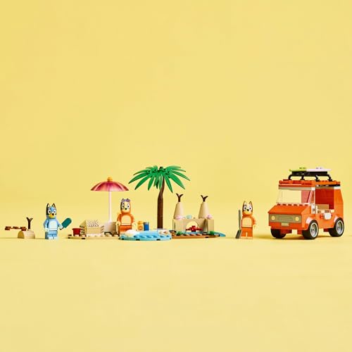 LEGO® Bluey: Bluey’s Beach & Family Car Trip 11202