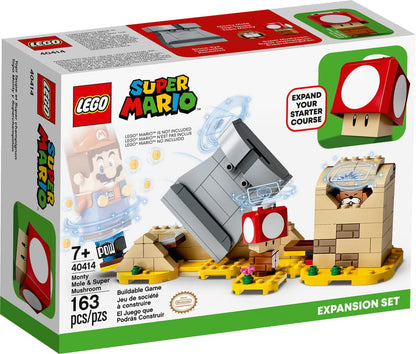 LEGO® Super Mario™ Monty Mole & Super Mushroom Expansion Set 40414