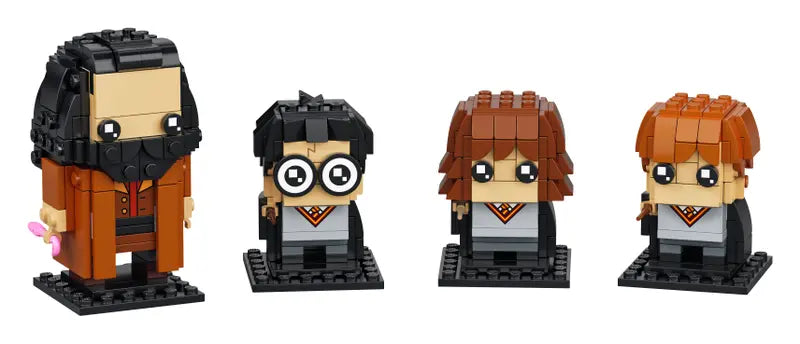 LEGO Harry Potter BrickHeadz Harry, Hermione, Ron & Hagrid 40495 Brick Island