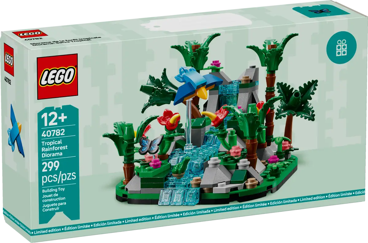 LEGO Tropical Rainforest Diorama 40782