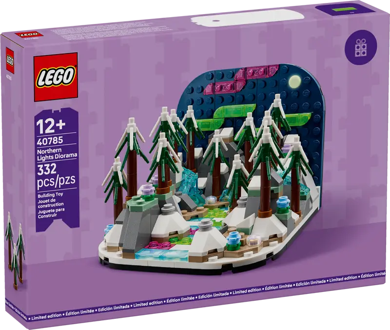 LEGO Northern Lights Diorama 40785 [LIMITED EDITION] Packaging
