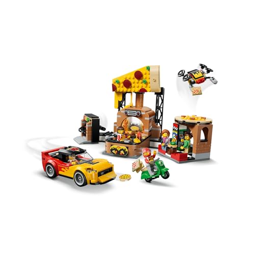 LEGO® City Pizza Delivery Experience with Vehicles 60496