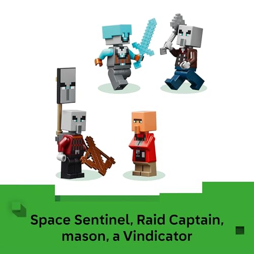 LEGO® Minecraft® The Pillager Outpost and Ravager 21278