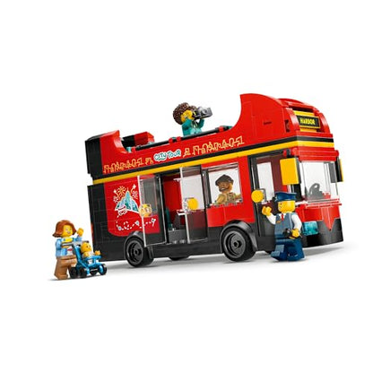 LEGO City 60407 Red Double-Decker Sightseeing Bus