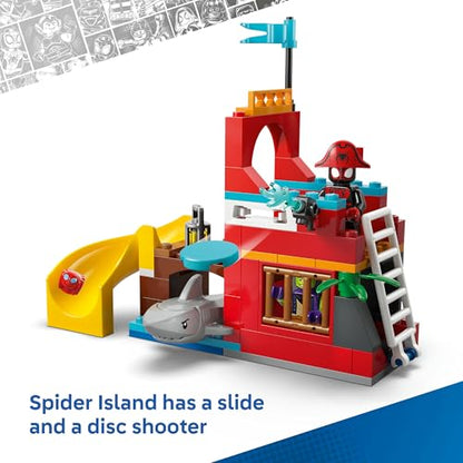 LEGO® ǀ Marvel Spidey and His Amazing Friends Team Spidey Pirate Ship 11208