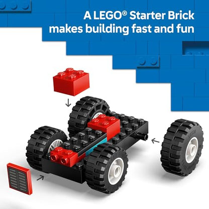 LEGO City Red Farm Tractor with Trailer & Sheep 60461