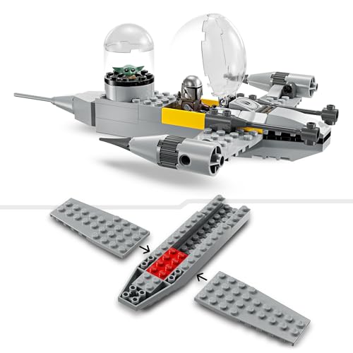 LEGO Star Wars Mando and Grogu’s N-1 Starfighter 75410