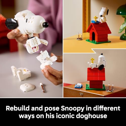 LEGO® Ideas Peanuts: Snoopy’s Doghouse 21368