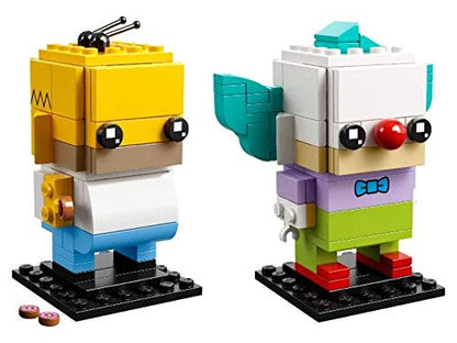 LEGO® Brick Headz 41632 Homer Simpson & Krusty The Clown
