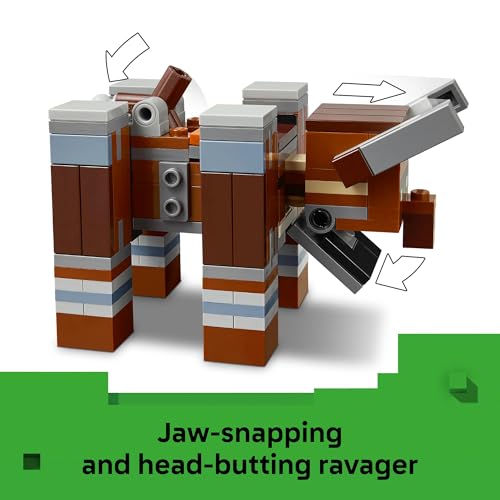 LEGO® Minecraft® The Pillager Outpost and Ravager 21278