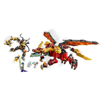 LEGO® NINJAGO® Wyldfyre's Transforming Dragon Mech 71868