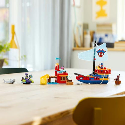 LEGO® ǀ Marvel Spidey and His Amazing Friends Team Spidey Pirate Ship 11208