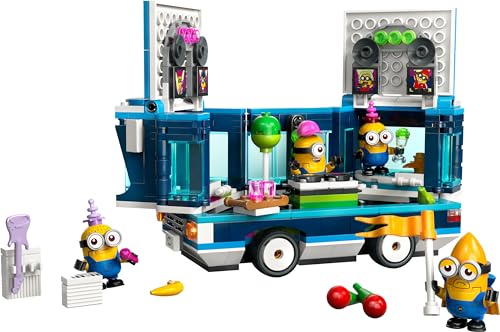 LEGO® Despicable Me Minions’ Music Party Bus 75581