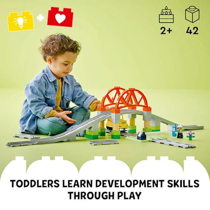LEGO DUPLO Train Bridge and Tracks Expansion Set 10426