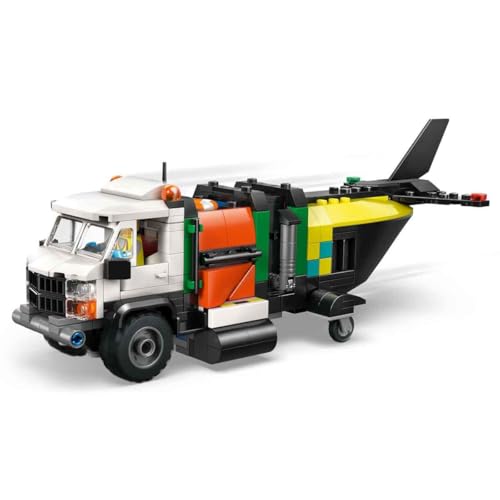 LEGO® City Airplane, Service Truck & Hovercraft Remix 60505