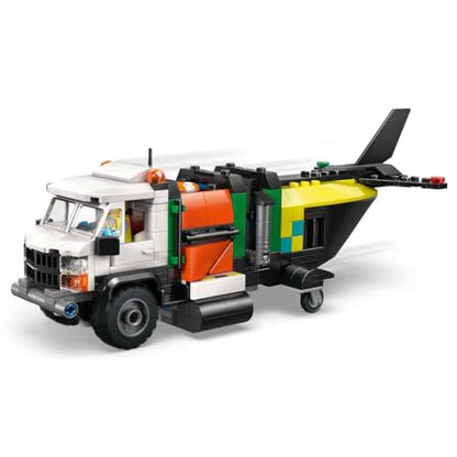 LEGO® City Airplane, Service Truck & Hovercraft Remix 60505
