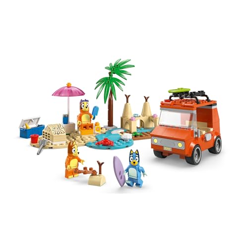LEGO® Bluey: Bluey’s Beach & Family Car Trip 11202