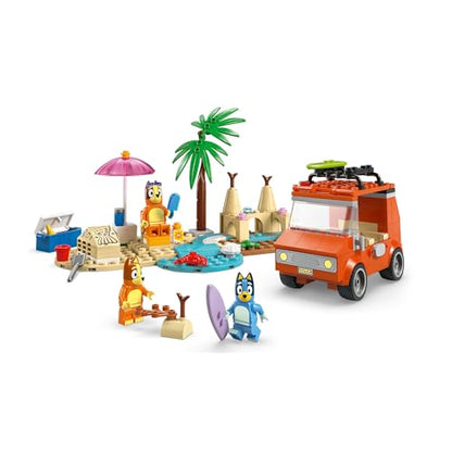 LEGO® Bluey: Bluey’s Beach & Family Car Trip 11202