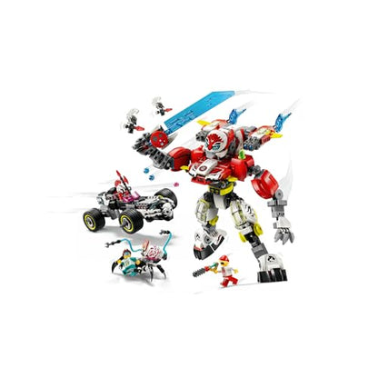 LEGO DREAMZzz 2in1 Cooper’s Tiger Mech & Zero’s Hot Rod Race Car 71497