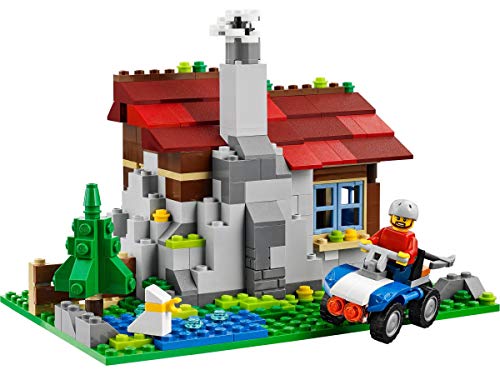 LEGO CREATOR 3-in-1 Mountain Hut 550 Piece Kids Building Playset 31025