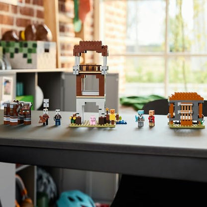 LEGO® Minecraft® The Pillager Outpost and Ravager 21278