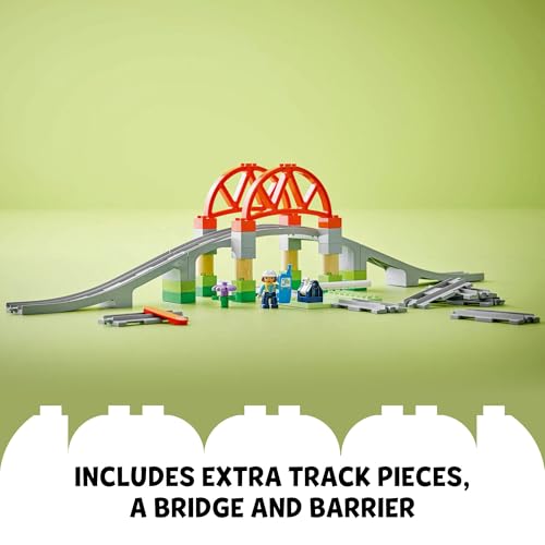 LEGO DUPLO Train Bridge and Tracks Expansion Set 10426