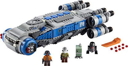 Building Lego 75293 Star Wars Resistance I-TS Transport 932 pcs