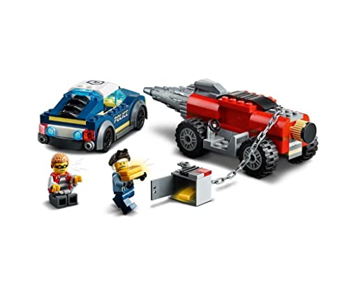 LEGO City 60273 Police Driller Chase