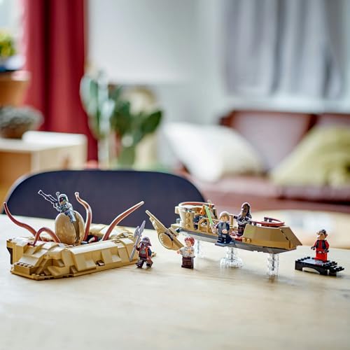 LEGO® Star Wars: Return of The Jedi Desert Skiff & Sarlacc Pit 75396 Collectible Building Set, Buildable Toy Vehicle Playset for Kids, Fun Toy for Boys, Girls and Any Fans