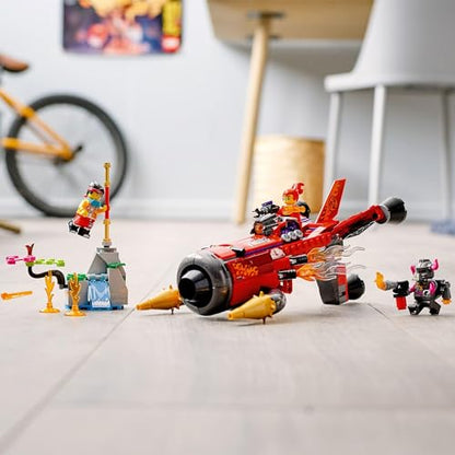 LEGO® Monkie Kid™ Red Son’s Inferno Jet 80019