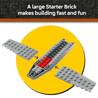 LEGO Star Wars Mando and Grogu’s N-1 Starfighter 75410