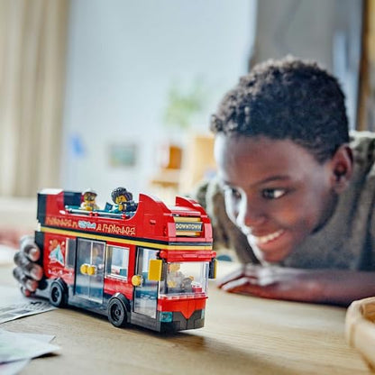 LEGO City 60407 Red Double-Decker Sightseeing Bus