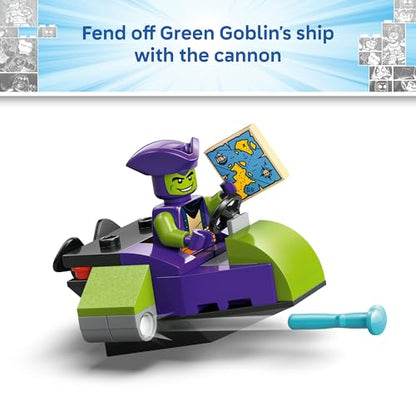 LEGO® ǀ Marvel Spidey and His Amazing Friends Team Spidey Pirate Ship 11208