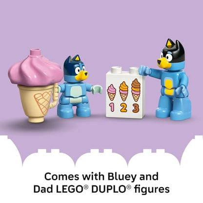 LEGO® DUPLO® Bluey Ice Cream Trip with Bluey 10458