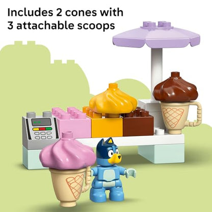 LEGO® DUPLO® Bluey Ice Cream Trip with Bluey 10458