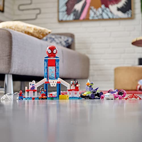 LEGO® Super Heroes Marvel Spidey and His Amazing Friends Spider-Man Webquarters Hangout 10784