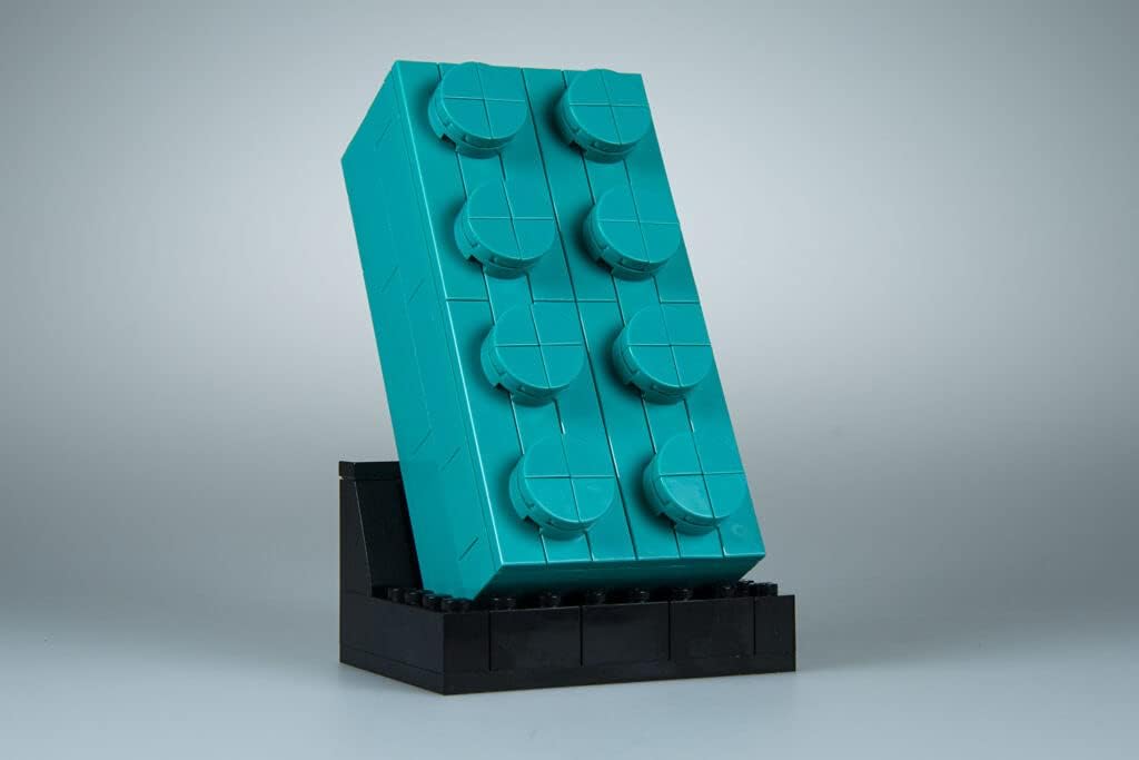 LEGO Teal Brick VIP 2020 2x4 Building Block Turquoise 6346102