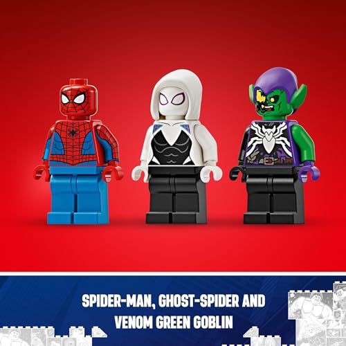 LEGO® Marvel Super Heroes Spider-Man Race Car & Venom Green Goblin 76279