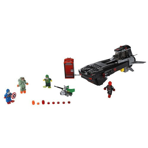 LEGO Marvel Super Heroes Iron Skull Sub Attack 76048