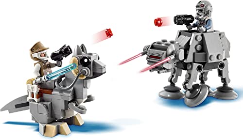 LEGO Star Wars at-at vs. Tauntaun Microfighters 75298