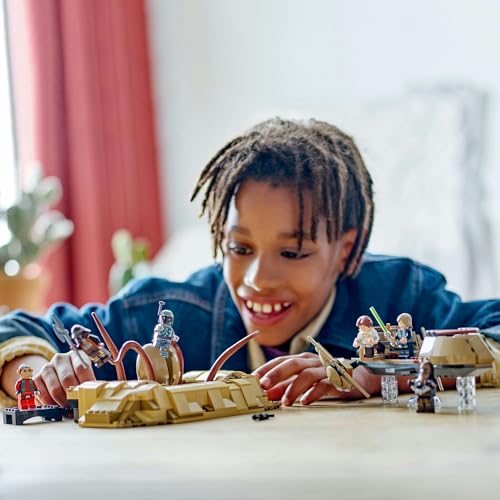 LEGO® Star Wars: Return of The Jedi Desert Skiff & Sarlacc Pit 75396 Collectible Building Set, Buildable Toy Vehicle Playset for Kids, Fun Toy for Boys, Girls and Any Fans