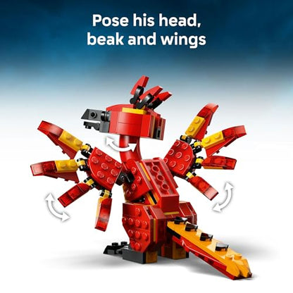 LEGO® Harry Potter™ Fawkes™: Dumbledore’s Phoenix Toy 76448 Mythical Creature Figure