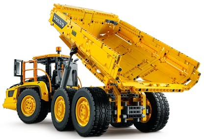 LEGO® Technic 6x6 Volvo Articulated Hauler 42114 - Use the app to discover authentic cockpit controls