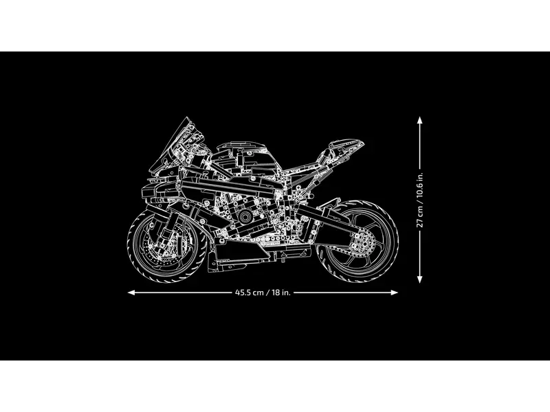 LEGO Technic BMW M 1000 RR 42130 Brick Island