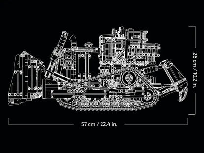 LEGO Technic App-Controlled Cat® D11 Bulldozer 42131 Brick Island
