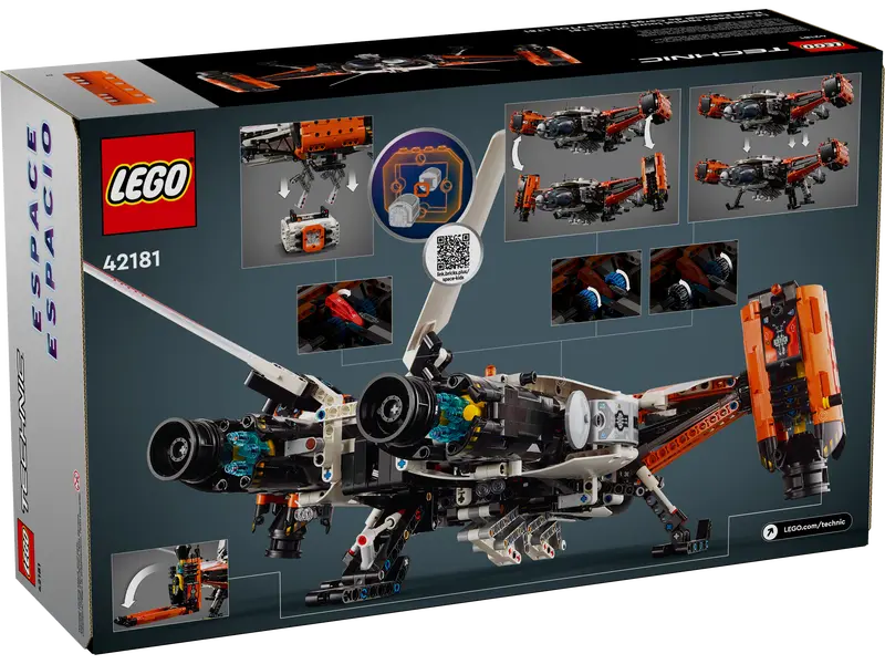 LEGO Technic VTOL Heavy Cargo Spaceship LT81 42181 Box