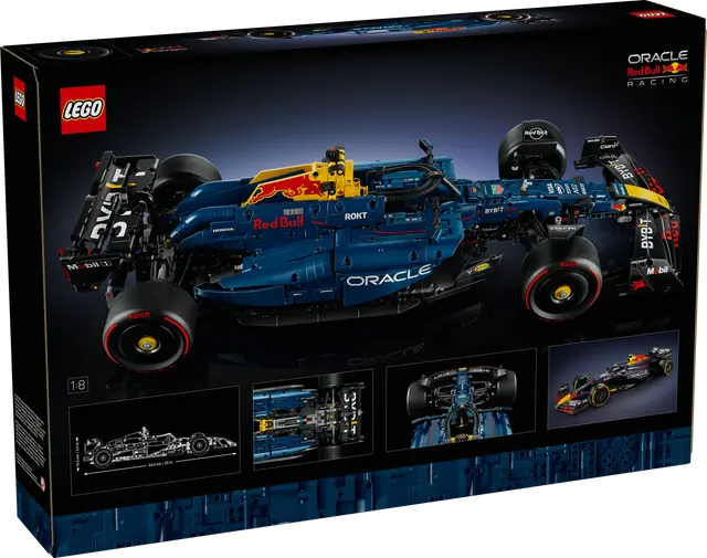 LEGO® Technic™ Oracle Red Bull Racing RB20 F1 Car 42206 set packaging