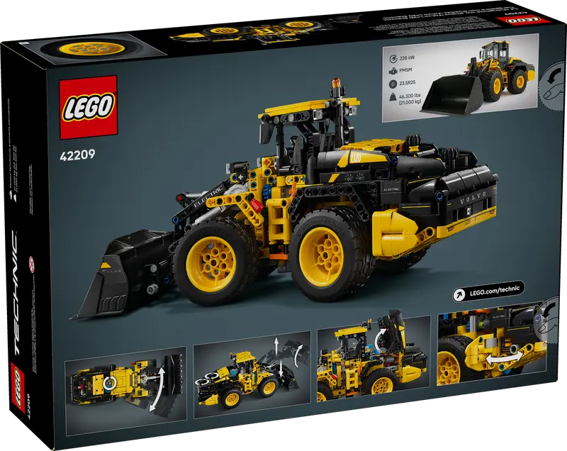 LEGO® Technic™ Volvo L120 Electric Wheel Loader 42209 Visit the LEGO Store