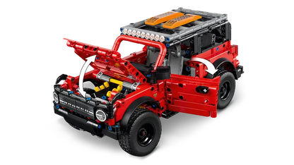 LEGO® Technic Ford Bronco® SUV 42213 includes detailed suspension, V6 engine and live rear axle