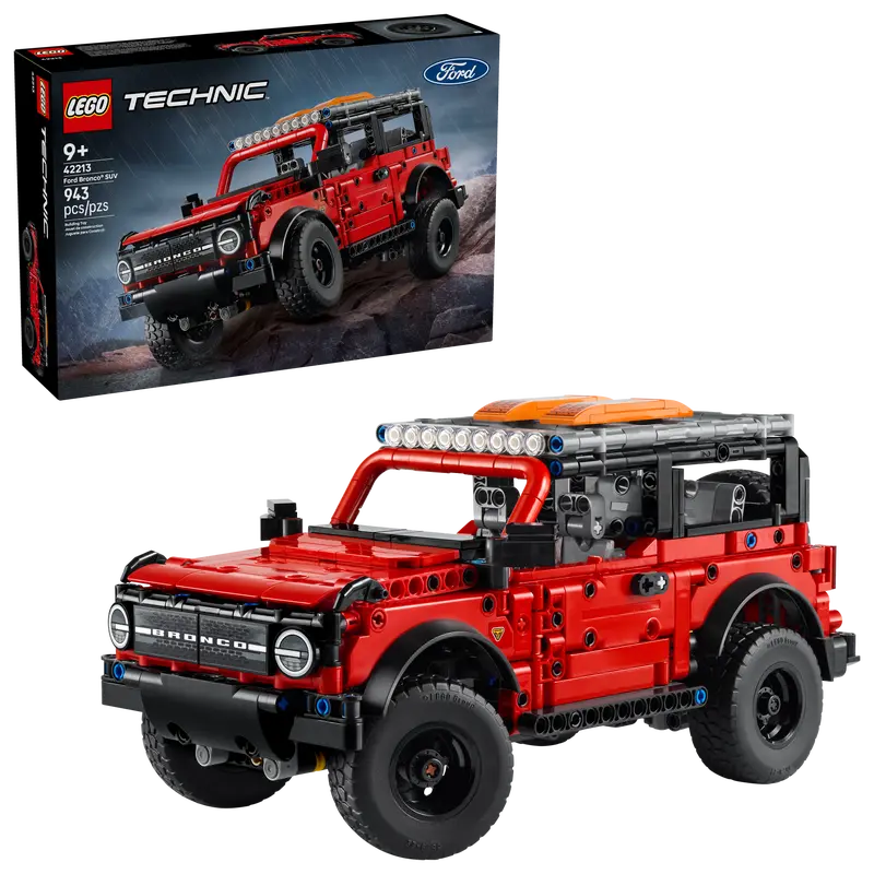 LEGO® Technic Ford Bronco® SUV 42213 with packaging
